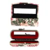 Pey Lip Gloss Holder PU Étui de rangement pour rouge à lèvres avec miroir pour voyage D3mH #