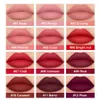 6PC/zestaw Lipgloss Prywatna etykieta LIP Zestaw makijażu Makijaż Full Profial Liquid Lipstick Niestandardowy E13J#