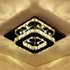 Ceiling Lights Nordic K9 Crystal Light LED Square Aisle For Corridor Entrance Fixtures