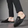 이탈리아 브랜드 패션에 남성 디자이너 노새 마스 쿨 리노 슬립을위한 캐주얼 신발 zapatillas hombre 47 48