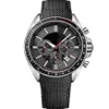 Montre-bracelet pour hommes 1513087 Driver Sport, bracelet en cuir noir, chronographe, montre 230Y