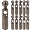 Regenschirme 11 PCs Teile für Regenperlen Metall Regenschirm Schwanz lang Griff Sonne Reparaturzubehör Klapper Ersatz Knochenabdeckungen faltbar