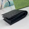 Mens designer plånböcker lyxiga Ophidia Cion Purses Fashion Marmont Card Holder Högkvalitativ klassisk präglade dubbelbokstavskopplingar utan låda