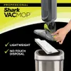 Shark VM252P10 VACMOP Pro Cordless aspirapolvere per pavimenti duri con fari a LED, cuscinetti usa e getta 12 Oz.Soluzione detergente, grigio antracite