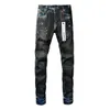 Purple Brand Jeans American High Street Heavy Industries Handgjorda svart oljefärg 9051