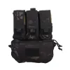 Sacs Emersongear tactique assaut arrière pochette panneau Magazine Mag sac MOLLE sac à dos pour plaque transporteur gilet Airsoft chasse EM9300