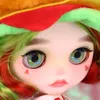 Anguria ICY DBS Blyth Doll Carving Lips Matte Face 16 BJD Azone S Anime Girl 240311
