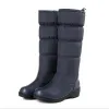 Boots Warm Fur Plush Down Women Snow Boots Winter 2023 Women Shoes Waterproof Comfortable Women Knee High Boots Black White Plus Size