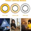 Bordslampor USB CLIP DESCH LAMP för studentens ögonskydd Läsning 360 ° Universal Justerbar slang Bedrida Tre färgljus