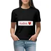 Women's Polos Ao3 Kudos T-shirt Summer Top Anime Clothes Lady Woman Fashion