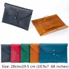 Briefcases Genuine Leather Briefcase Business Luxury Laptop Sleeve Case Bag Fashion Wallet Tablet For IPad Protect Cover Box 11 7 Inches
