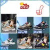 Summer Women's Soft Sports Board Shoes Designer High Duality Fashion Mixed Color Thick Sole Sports Wear Resistant Armerade Shoes Gai Gai