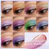 women Pearlescent Face Liquid Eyeshadow Highlighter Shiny Eyeliner Glitter Eyeshadow Waterproof Brighten Eyes Makeup Beauty c6C5#