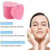 20 / 50pcs Coeur Pâte de bois naturelle Spge Cellulose Compr Cosmétique Puff Facial W Spge Soins du visage Propre Démaquillant Outil l9oF #