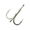 50pcs Super Strong Treble Hooks 2 High Carbon Steel Fishhooks Saltwater Triple Fishing Barbed Sharp Tackle 240313