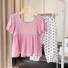 Clothing Sets Summer Baby Girls' Set Strap Top Chiffon Pants Toddler Out Wear Thin Cool 2 Piece