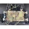 Väskor Tactical Vest SS Micro Fight Chassis MK3/MK4 Accessory Bag Military Airsoft Vest Chest Rig Bag Holster 5.56 Magazine Pouch