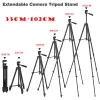 Accessoires Tripod für Telefon 100cm Videoaufzeichnung Telefonstativständer mit Bluetooth Remote Universal Camera Phone Photography Stand