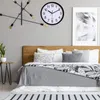 Duvar saatleri büyük anlaşma 1 paketler sessiz 10 inç klasik kuvars dekor saati oda/ev/mutfak/yatak odası için okuması kolay