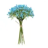 Decorative Flowers Siumlated Flower Decoration Elegant Artificial Baby's Breath Bouquet For Home Wedding Party Decor Realistic Faux