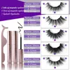 magnetic liquid Eyeliner And Magnetic False Eyeles No Glue Natural Lasting Handmade Eyel Makeup Tool Set TSLM1 p2Sb#