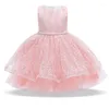 Robes d'été pour filles, vêtements Tutu pour enfants, robe princesse élégante de fête