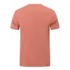 Camiseta esportiva masculina de manga curta de seda gelada casual de secagem rápida respirável fina solta oversized top de corrida