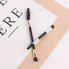 1-10pcs Soft Eyel Brushes Double head Scroll Eyebrow Brush Ctouring Eye Brow Brushes Eyes Blending Cosmetic Makeup Tools U2oL#