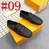 34model NEW Men's Designer Loafers Spring Autumn Comfortable Flat Casual Shoes Men Breathable Moccasins Slip-On Soft Leather Driving Shoes