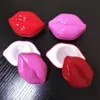 10g Empty Facial Cream Jars Red Pink Big Mouth Lipstick Ctainers Lip Shaped Lip Jelly Makeup Case Plastic Cosmetic Pots l1Ip#