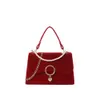 Designer Luxury Fashion Shoulder Bags 2024 New Red Womens Bag Fashionable och Western Bridal Bag Single Shoulder Handheld Liten Square Bag