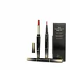 3st/Lot Dubbel-sluten Moistur Lip Gloss Red Matt Lipstick Set Lip Lint Waterproof LG varaktiga kosmetiska set Makeup Kit 88i6#