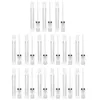 Storage Bottles 15 Pcs Lip Gloss Lipstick Tube Refillable DIY Balm Color Containers