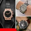 For Hublot strap BIG BANG Watchband stainless buckle tool Men real cow leather Rubber Watchband 26x19mm Brown Black 220622224y