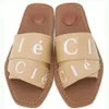 Dhgate Designer Sandalo Luxury Man Woody Clog Mule Flat Sandale Slide Letter Moca