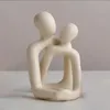 Candle Holders Couple Embrace Holder Elegant Decor Multifunctional Love Sculpture Phone Stand For Wedding