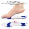 Tolar Silikon Jel Isı Ortotik Arch Destek Ayak Ağrısı Bakımı Masaj Silikon Jel Yumuşak Spor Ayakkabı Antishock Toyunlar Pad MAN Kadınlar