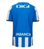 23 24 Deportivo La Coruna Soccer Jerseys Mens Coruna Lucas D.Villares Barbero Davo Yeremay Cayarga Home Away Football Shirt Shor