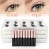 vendita all'ingrosso Eyeles magnetici in massa 3/20/50/100pcs 3D naturale morbido visone falso EyeLes impermeabile eyeliner liquido strumenti di trucco i2hr #