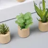 12 pezzi 3D magneti per frigorifero in plastica Set Decor piante realistiche adesivo magnetico per frigorifero bacheca pianta in vaso 240318
