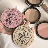 2/3 цвета Brzer Highlighter Palette Face Matte Brown Coffee Ctour Shadow Powder Rose Pink Blush Highgloss Illuminator Makeup B2Wp #