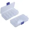 Cuillères 2Pcs 10-Slot Résistances en plastique portables Boîte de boîtier de composants électroniques