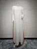 الفساتين غير الرسمية Superaen Long Robe Cardigan Dress Chiffon مضغوط مرعة متتالية للنساء