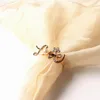 Table Napkin 2Pcs Valentines Day Love Metal Rings Luxury For Rhinestone Pearl Serviette Buckle Holder Wedding Party Deco