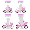 Bicycle Cycling City Children's Bicycles Banycle Boys and Girls 'poussettes 12 pouces 14 pouces 16 pouces et 18 pouces Princess Bikes New Dropshopping