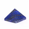 Dekorative Figuren, natürliche Lapislazuli-Mineralpyramide, heilende Energie, Heimdekoration