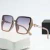 2 stuks mode luxe ontwerper 2024 nieuw vierkant groot frame licht luxe stijl high-end sensatie website populaire dames zonnebril mode trendy zonnescherm zonnebril