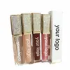 Brillo de labios vegano de 162 colores, proveedor mayorista, brillo de labios de etiqueta privada impermeable transparente personalizado j3vw #