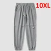 10xl 9xl Plus Size Pants Mężczyznki dresowe jogger Męskie spodnie Masowe Modne spodnie Duża rozmiar 10xl 8xl 240415