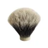 Escova pequena escova de barbear nós silvertip cabeça de cabelo melhor base de texugo tamanho 2057mm barba remover kits masculinos